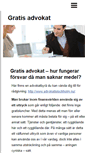 Mobile Screenshot of gratisadvokat.net